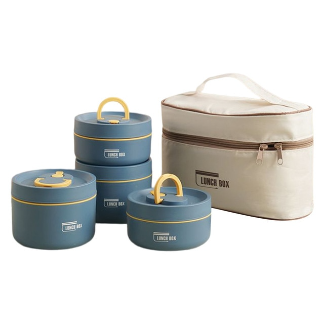 koadclo | ThermoBox Multi-Layered Insulated Lunchbox – Includes Free Carry Bag