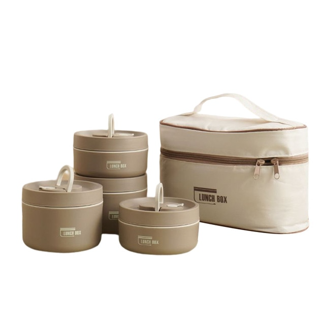 koadclo | ThermoBox Multi-Layered Insulated Lunchbox – Includes Free Carry Bag
