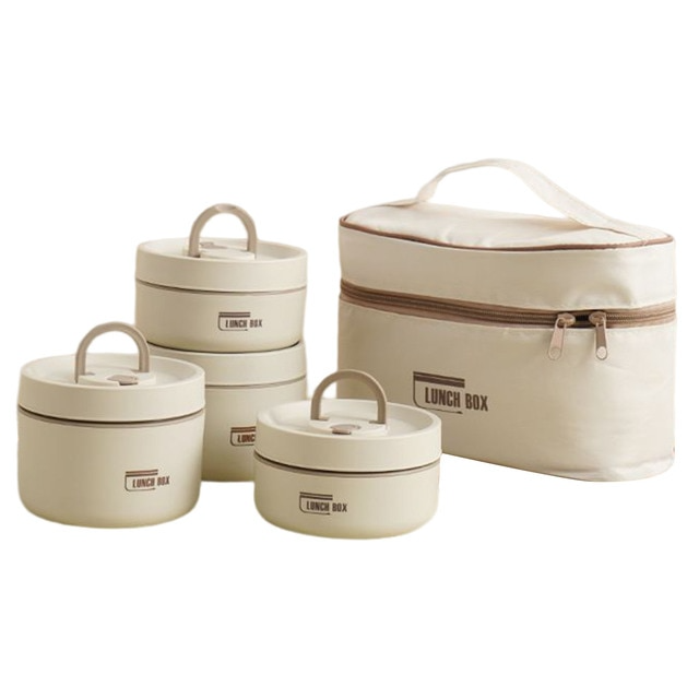 koadclo | ThermoBox Multi-Layered Insulated Lunchbox – Includes Free Carry Bag