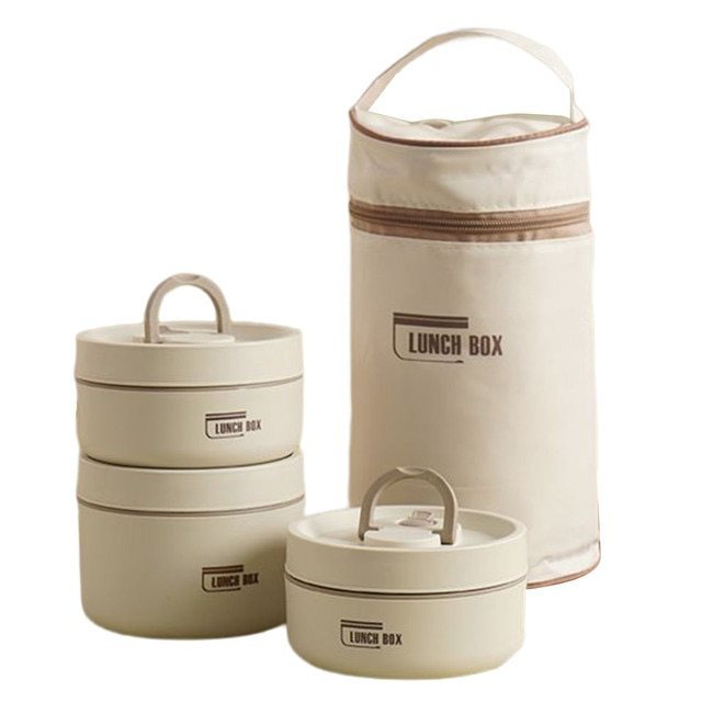 Amtn Club | ThermoBox Multi-Layered Insulated Lunchbox – Includes Free Carry Bag