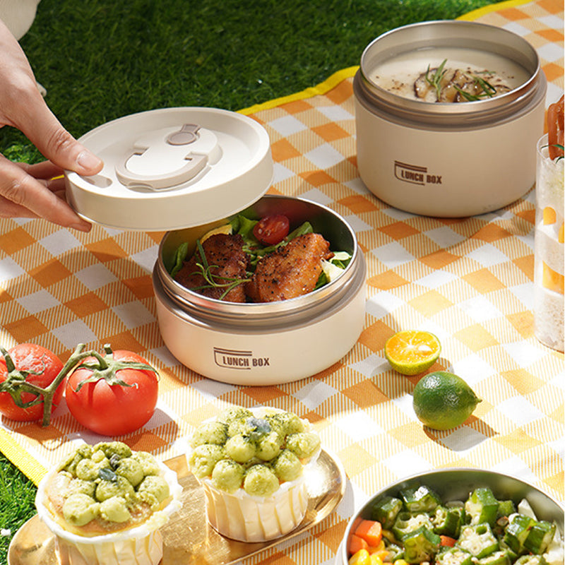 koadclo | ThermoBox Multi-Layered Insulated Lunchbox – Includes Free Carry Bag