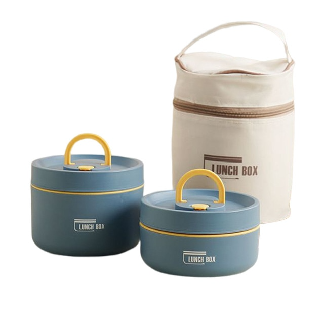 Amtn Club | ThermoBox Multi-Layered Insulated Lunchbox – Includes Free Carry Bag