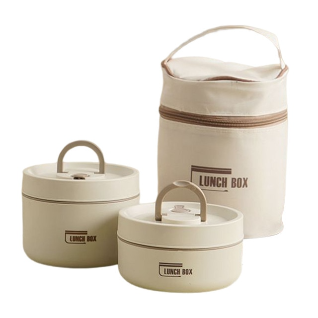 Amtn Club | ThermoBox Multi-Layered Insulated Lunchbox – Includes Free Carry Bag