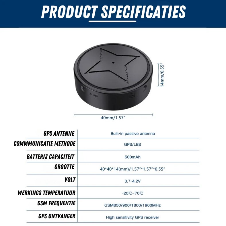 Koadclo | UltraTrack - Strong Magnetic GPS Tracker