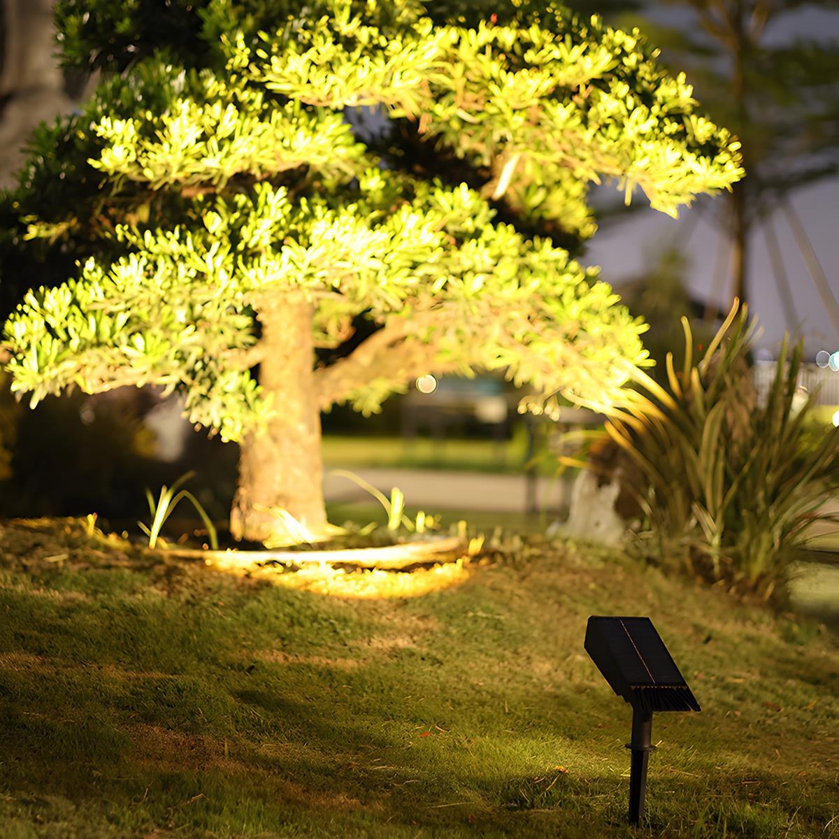 Koadclo | Waterproof Solar LED Multi-Zoom Spot Light - Adjustable Zoom for Garden & Outdoor