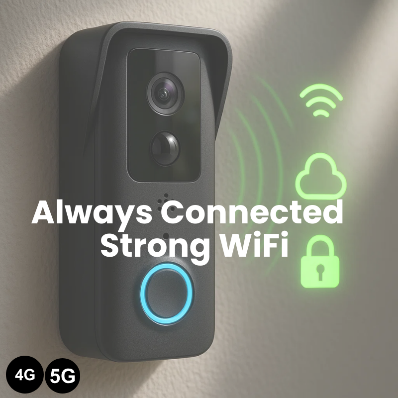 koadclo | Wireless Doorbell Camera - Night Vision Security Unit