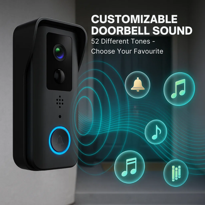 koadclo | Wireless Doorbell Camera - Night Vision Security Unit